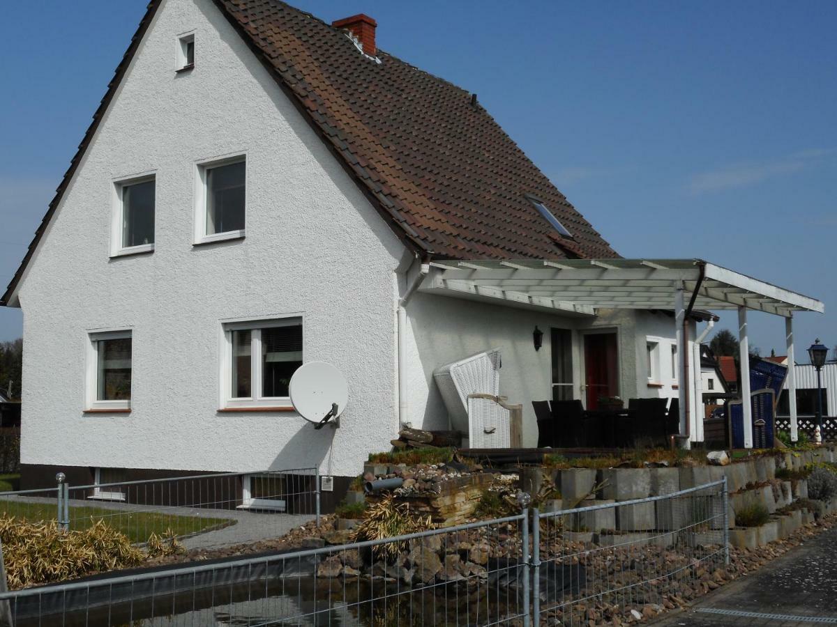 Modernes Ferienhaus Der Besonderen Art Mit Garten Lohne  Luaran gambar